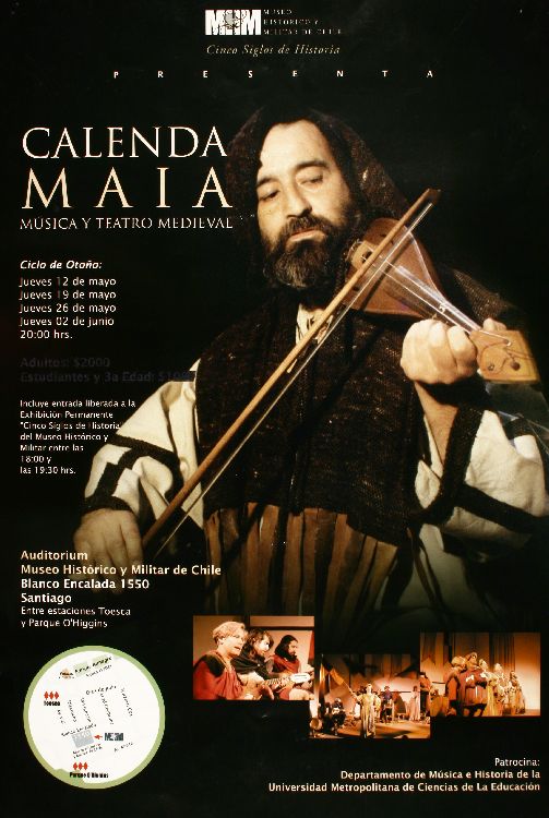 Calenda Maia musica y teatro medieval.