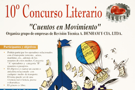 10° concurso literario "Cuentos en movimiento" organiza grupo de empresas de Revisón Técnica a. Denham y Cía. Ltda..