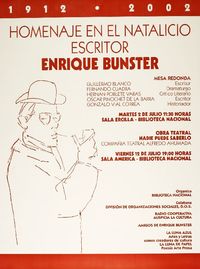 Homenaje en el natalicio escritor Enrique Bunster 1912-2002