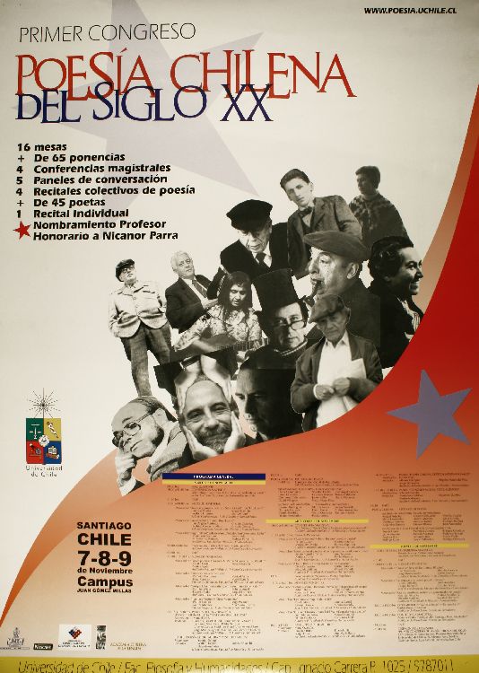 Primer congreso poesía chilena del siglo XX.