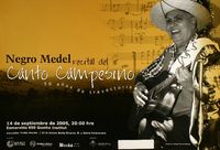 Negro Medel recital del canto campesino : 50 años de trayectoria.