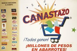 Canastazo ¡Todos ganan! : ¡millones de premios en abarrotes!.
