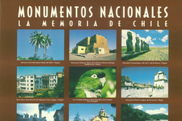 Monumentos nacionales la memoria de Chile día del patrimonio cultural de Chile domingo 26 de mayo de 2002.