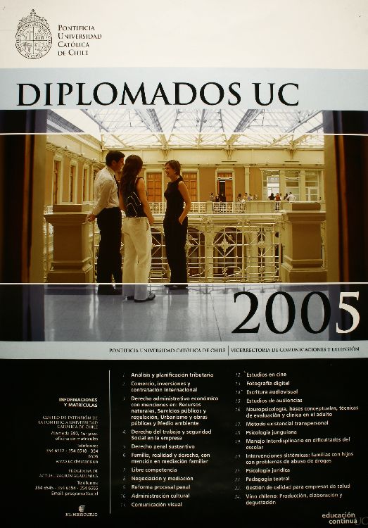 Diplomados UC 2005.