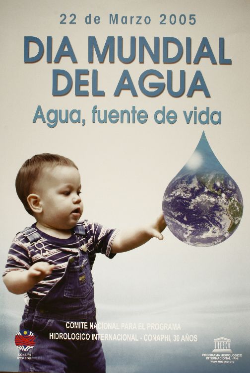 Día mundial del agua agua, fuente de vida.