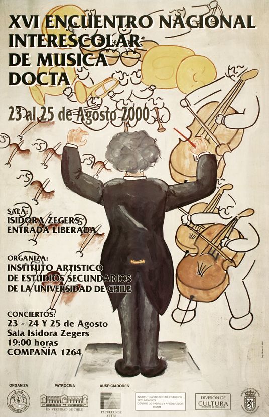 XVI encuentro nacional interescolar de música docta 23 al 25 de agosto 2000.
