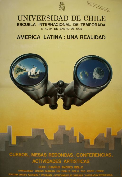 América Latina una realidad : cursos, mesas redondas, conferencias, actividades artísticas.