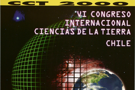VI congreso internacional ciencias de la tierra Chile.