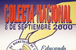 Colecta nacional 8 de septiembre 2000 educando con amor... ADICH Asociación de Diabéticos de Chile.