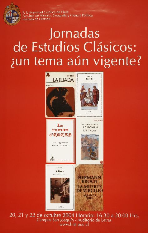 Jornadas de Estudios Clásicos ¿un tema aún vigente?.