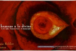 "De lo humano a lo divino" 16 al 31 de julio - Planetario Usach.
