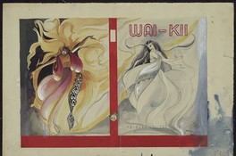 [Dibujo portada libro Wai-Kii] [dibujo] : Hedi Krasa.