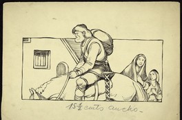 [Dibujo serie Sigfrido. El Peneca 1631] [dibujo] : Mario Silva Ossa ; seudónimo: Coré.