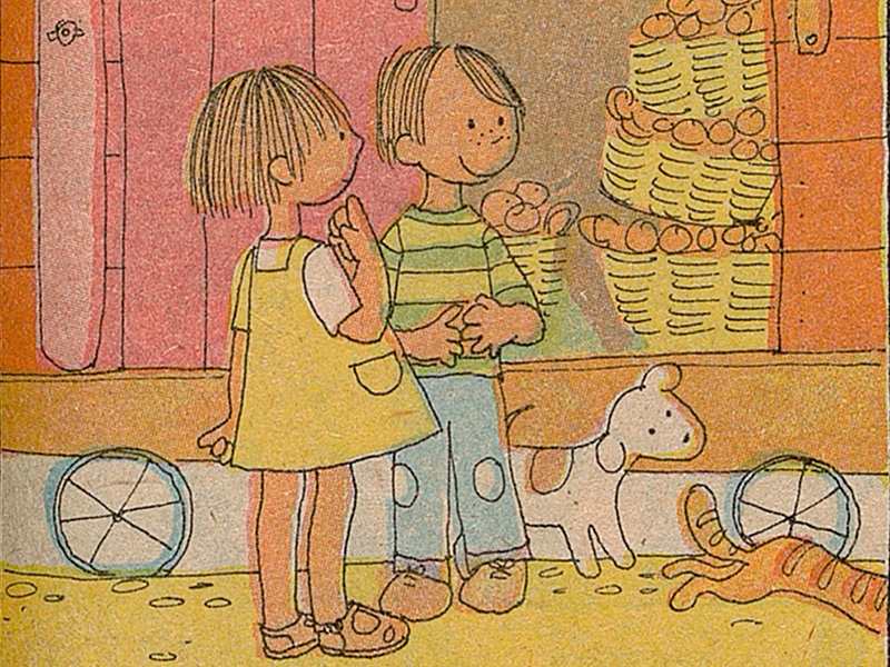 Fragmento de "El viaje en tren", dibujado por Marta Carrasco