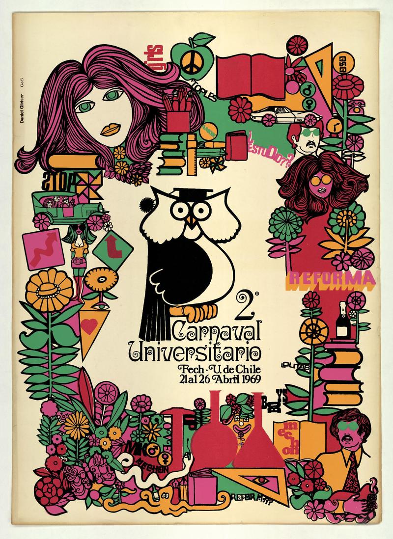 2° Carnaval universitario [estampa] Daniel Gleiser.