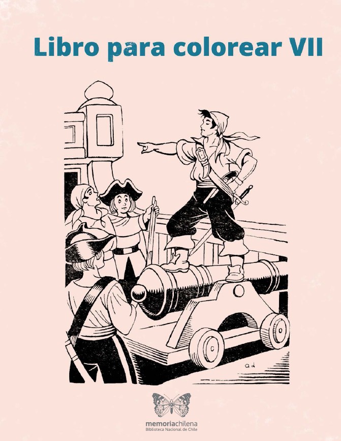 Libro para Colorear VII de Memoria Chilena Libro para Colorear VII de Memoria Chilena