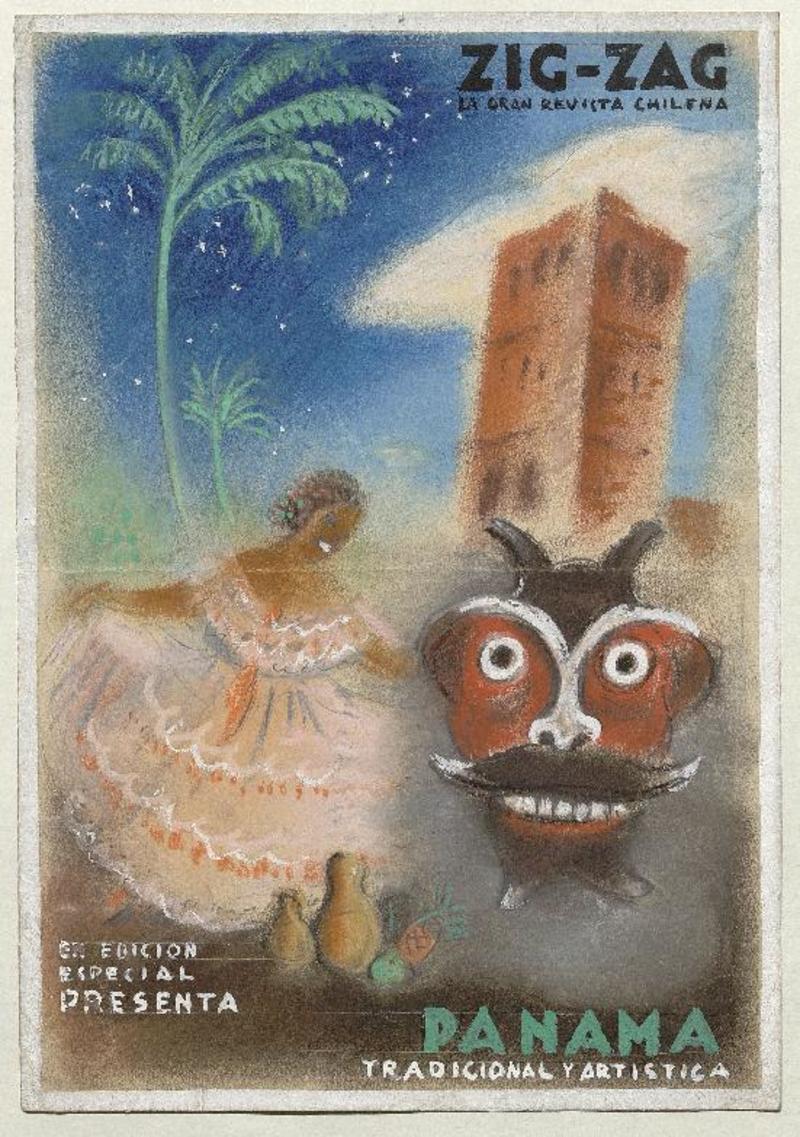 Zig-Zag la gran revista chilena (original de arte)