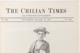 The Chilian times illustrated supplement, 29 de diciembre de 1900