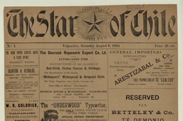 The Star of Chile, 6 de agosto de 1904