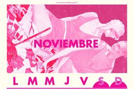 Noviembre 2026 - calendario Memoria Chilena