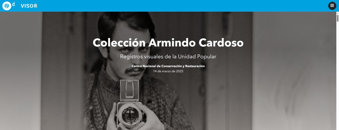 Colección Armindo Cardoso registros visuales de la Unidad Popular