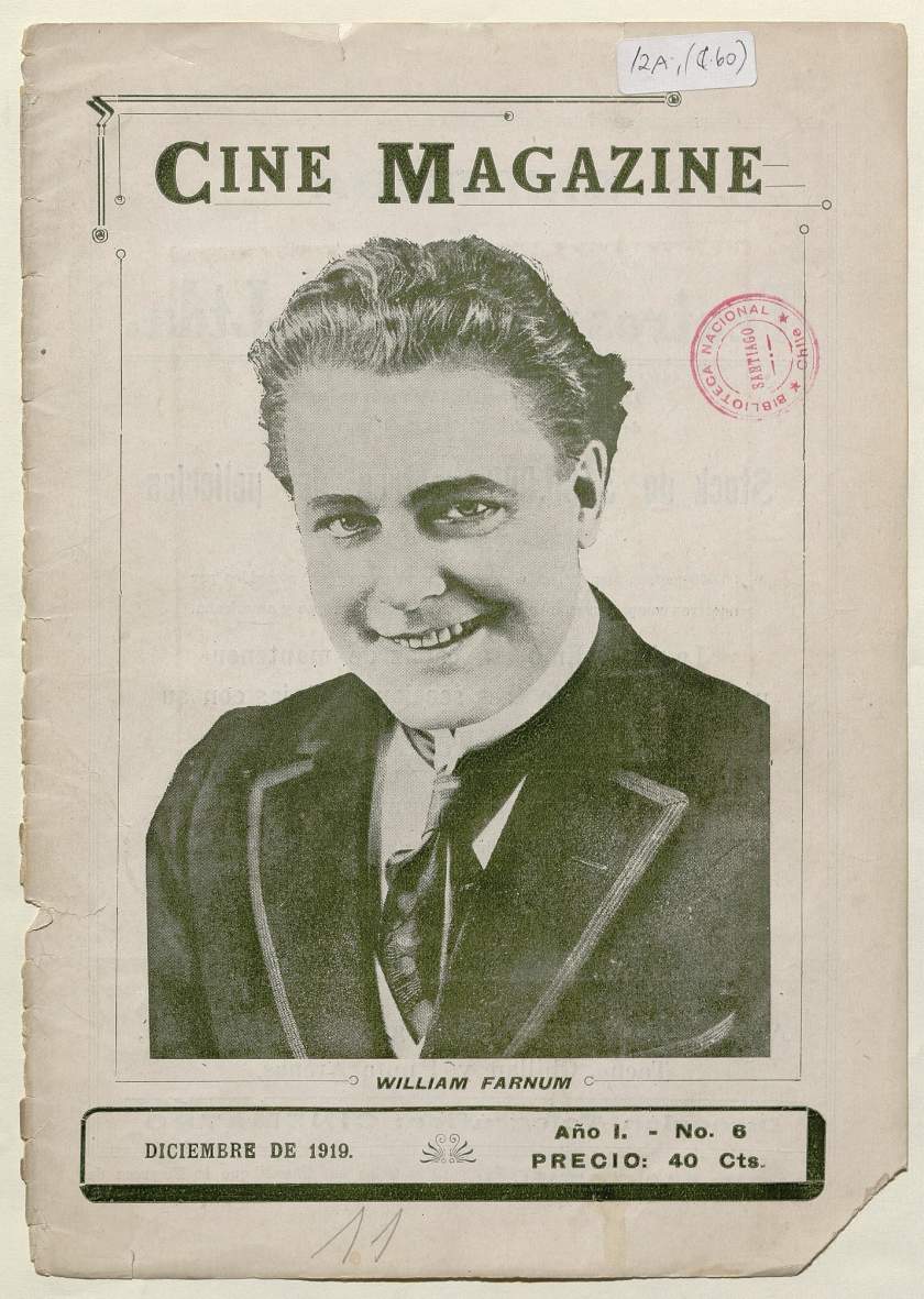 Cine magazine. Año I, número 6, diciembre de 1919