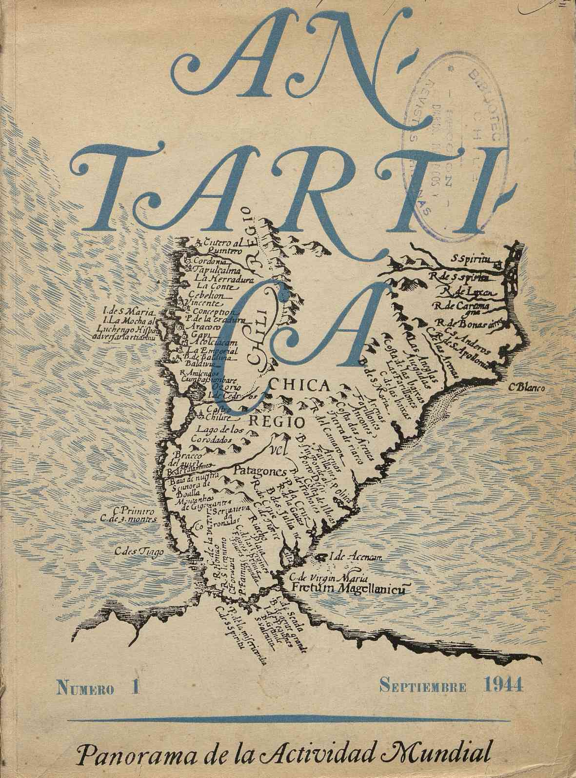 Antártica. Número 1, septiembre de 1944