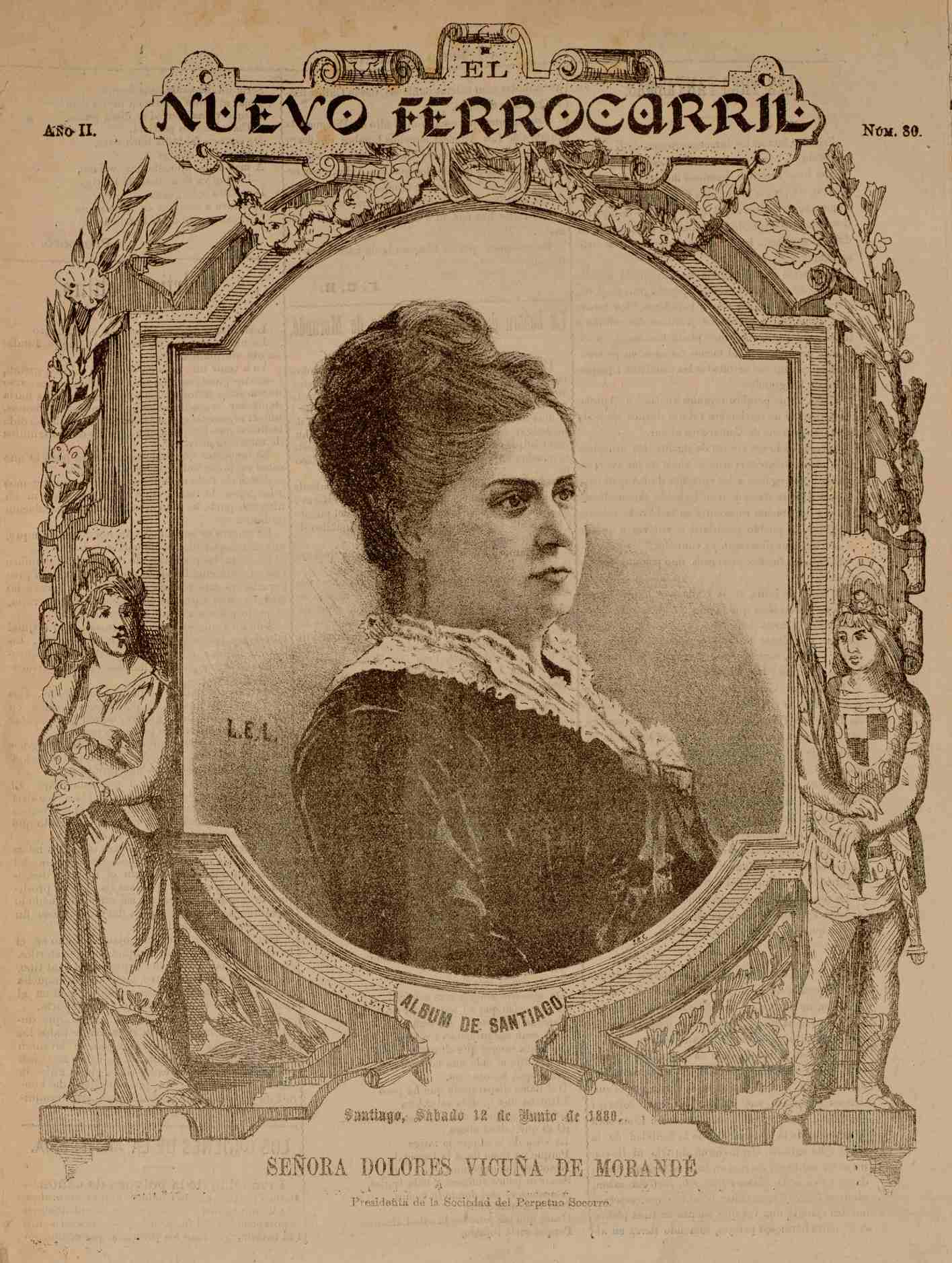 Señora Dolores Vicuña de Morandé