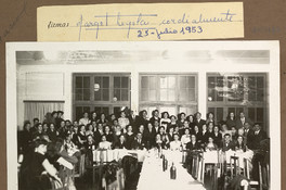 Detalle del Álbum del Club folklórico Margot Loyola, 1953 y 1961