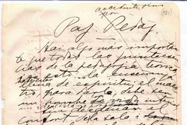 Páginas pedagógicas  [manuscrito] Gabriela Mistral.