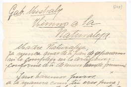 Himno a la naturaleza