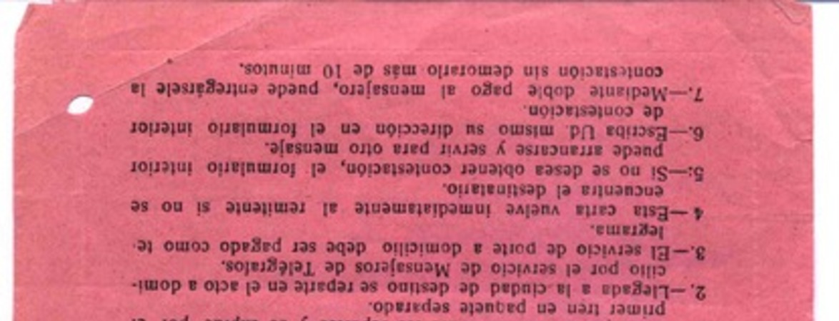 [Carta], 1945 ene. 26 Concepción, Chile <a> Isolda Pradel  [manuscrito] Oscar Castro.