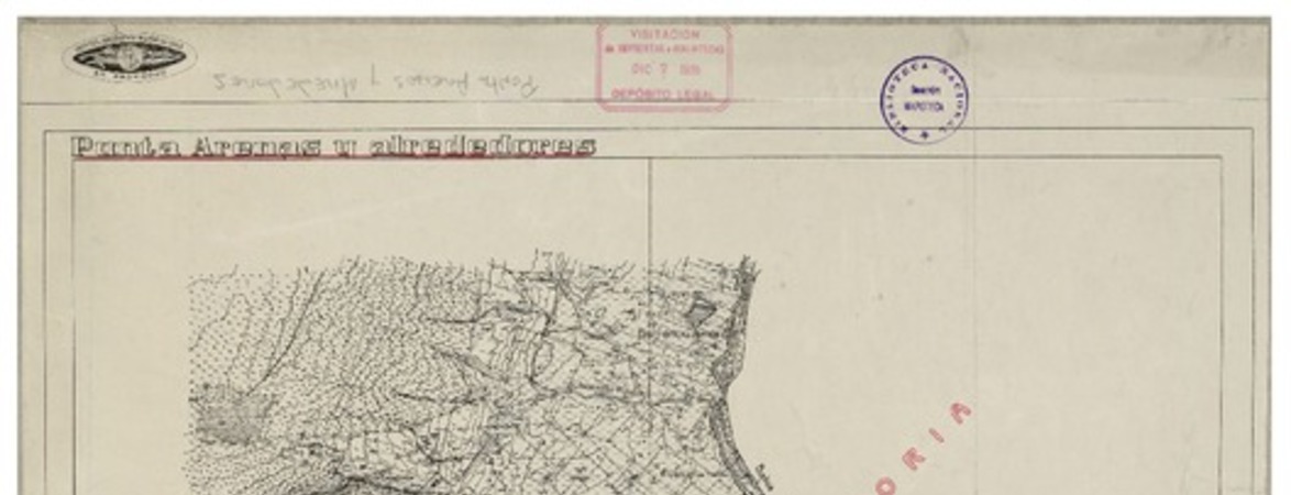 Punta Arenas y alrededores  [material cartográfico].