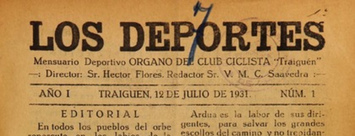 Los Deportes (Traiguén, Chile : 1931)