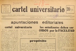 Cartel universitario