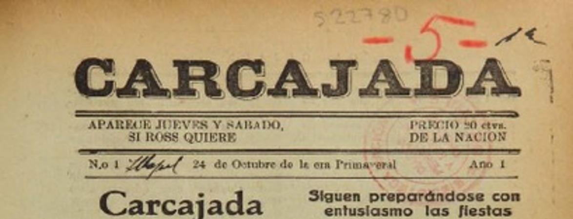 Carcajada (Illapel, Chile : 1935)
