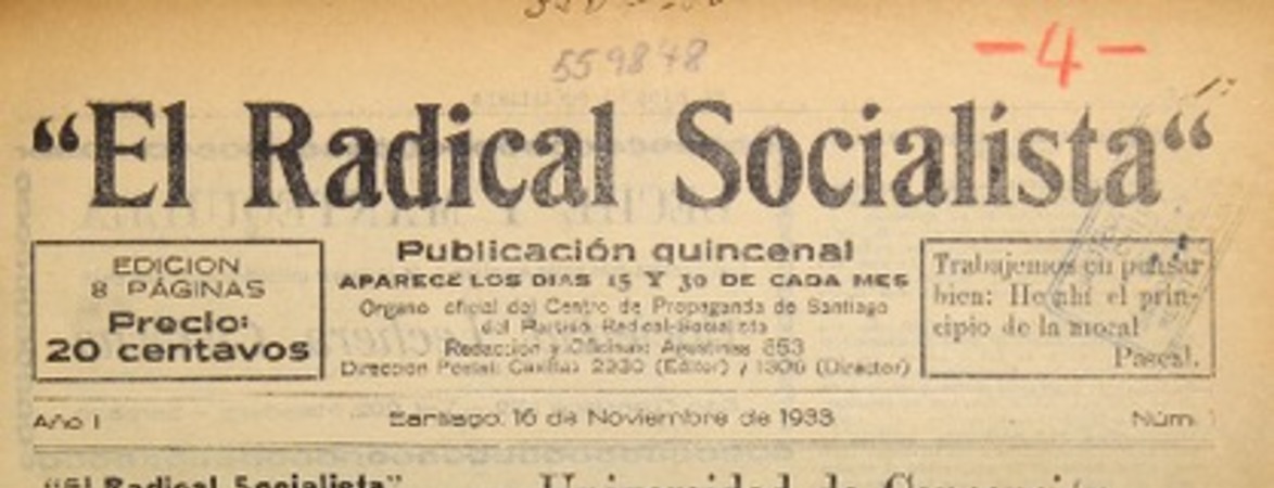 El Radical Socialista
