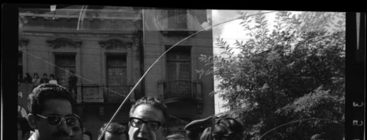 Visita de Allende a Sul [Sur] Temuco