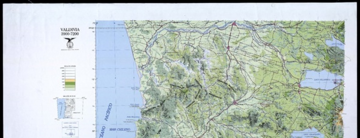 Valdivia 3900-7200: carta terrestre