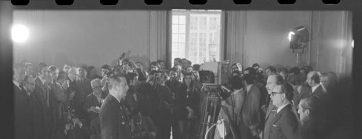 Chile Allende gobierno con militares