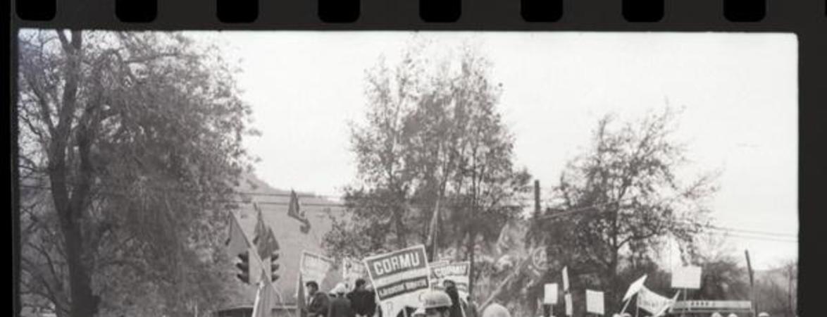 Manifestación de la Unidad Popular primero de Mayo de 1973