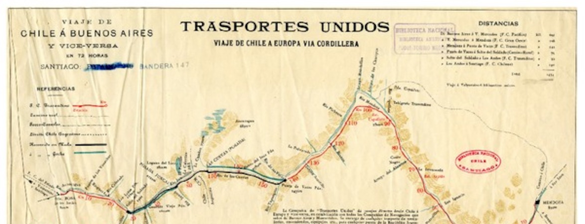Viaje de Chile á Buenos Aires y vice-versa en 72 horas