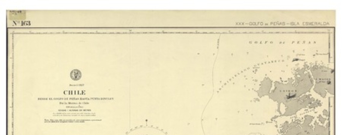 Chile desde el Golfo de Peñas [i.e. Penas] hasta Punta Dineley