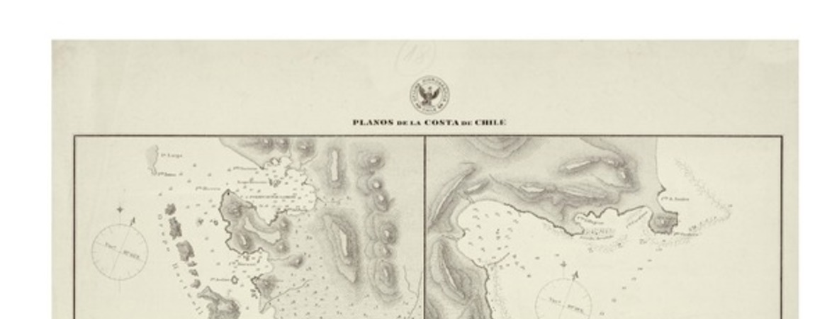 Planos de la costa de Chile