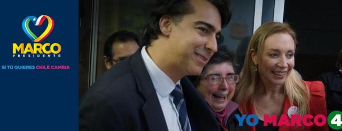 Marco Presidente si tú quieres Chile cambia.