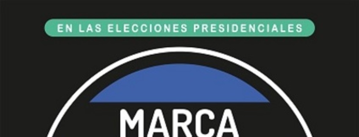 En las elecciones presidenciales Marca AC Asamblea Constituyente.