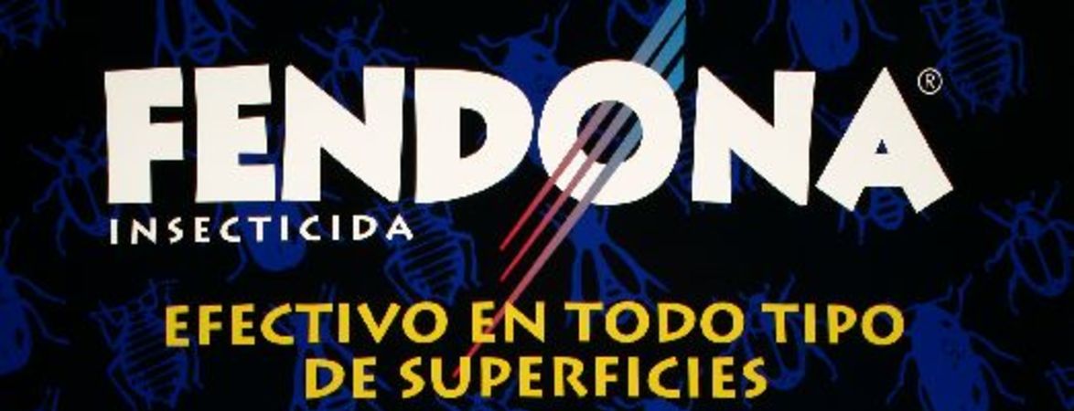 Fendona insecticida efectivo en todo tipo de superficies.
