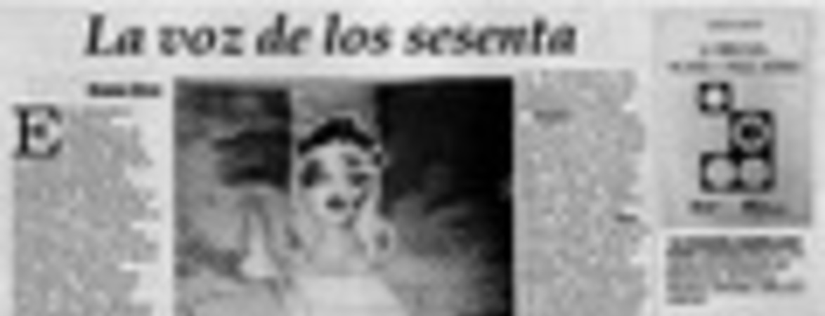 La voz de los sesenta