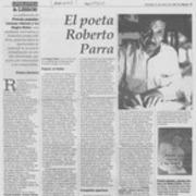 El poeta Roberto Parra
