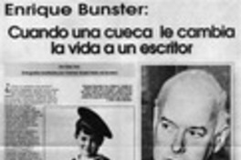 Enrique Bunster, cuando una cueca le cambia la vida a un escritor